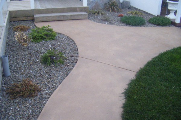Coloured Concrete.